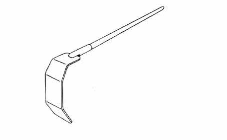 ÇİFT AÇILI EKARTÖR BİLEYT 1.25X7.6CM